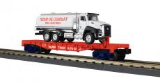 30-76938 - Donald J. Trump Flat Car with Tanker Truck