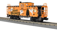 30-77411 - O Gauge Halloween Extended Vision Caboose with LED Lights