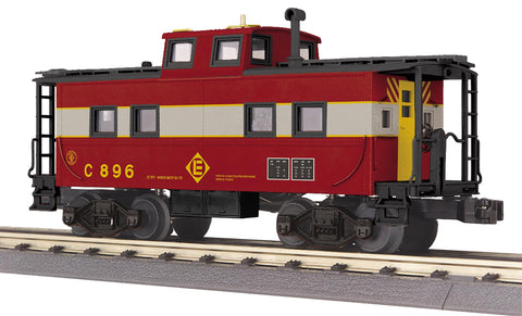 30-77418 - O Gauge RailKing Erie Lackawanna Steel Caboose