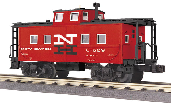30-77419 - O Gauge RailKing New Haven Steel Caboose