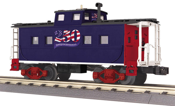 30-77421 - O Gauge RailKing Semiquincentennial Steel Caboose