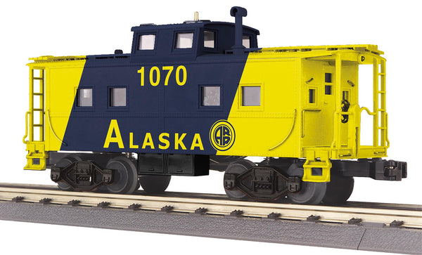 30-77423 - O Gauge RailKing Alaska Steel Caboose