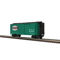 3001898 - O PREMIER 40' PS-1 BOX CAR WITH 6' DOOR NEW YORK CENTRAL 167541, 167990 (TEAL/WHITE) - 3RL