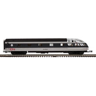 3001951 - O PREMIER 70' STREAMLINE PASSENGER CANADIAN NATIONAL SKYTOP OBSERVATION MALPEQUE (BLACK/WHITE/RED) - 3RL