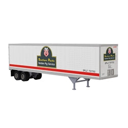 3002846 - O 45' PINES TRAILER SOUTHERN PACIFIC 721702, 721743 (WHITE/BLACK/ORANGE)