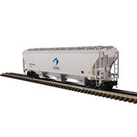 3001920 - O TRINITY 5161 COVERED HOPPER ADM LEAF LOGO 49004, 49008, 49010, 49029 (GRAY/BLUE) - 3RL