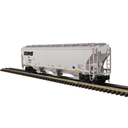 3001925 - O TRINITY 5161 COVERED HOPPER NORFOLK SOUTHERN 294752, 294843, 294989, 295022 (GRAY/BLACK) - 3RL