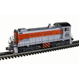 30138058 - 3RL O ATLAS PREMIER S-2 LOCOMOTIVE WESTERN PACIFIC 551 (SILVER/ORANGE/BLACK)