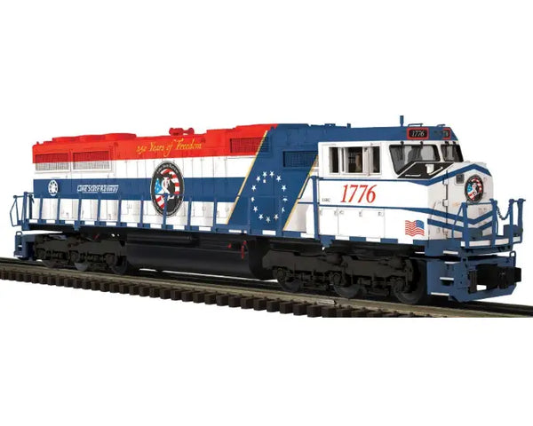 30138746 - O PREMIER SD70M LOCOMOTIVE LAKE STATE RAILWAY "USA 250TH ANNIVERSARY" (RED/WHITE/BLUE) - 3RL