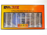 40-1137 - RealTrax 8 Piece Elevated Subway Trestle Set