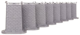 40-1146 - RealTrax - Elevated Trestle System For Lionel Fastrack (8-Piece)