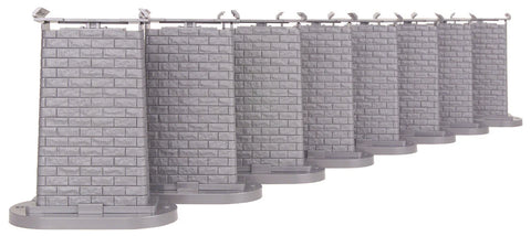 40-1146 - RealTrax - Elevated Trestle System For Lionel Fastrack (8-Piece)