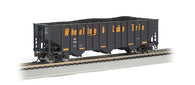 18746 - HO WE Bethlehem Steel 100 Ton 3-Bay Hopper Car #606