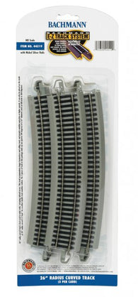 44519 - EZ Track Nickel Silver 26" Radius / 5-Pack