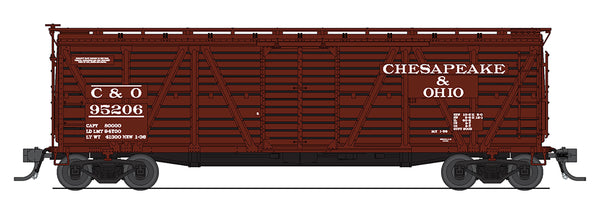 5880 bli - C&O Stock Car, Cattle Sounds