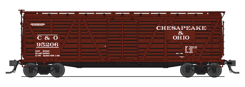 5880 bli - C&O Stock Car, Cattle Sounds