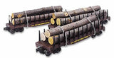 6-17564 - WEST SIDE LUMBER SHAY LOG CAR 3-PACK #2