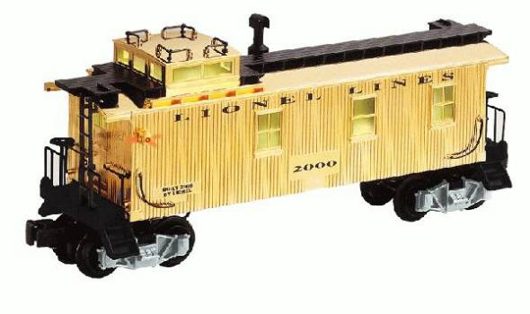 6-17635 - 100th Anniversary Gold Die-Cast Caboose