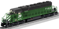 6-34783 - USED / Burlington Northern LEGACY Scale SD40-2 Diesel #7162