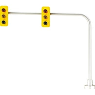 66916 - O SCALE DOUBLE TRAFFIC SIGNAL (2 pcs. PLUS CONTROLLER)