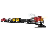 7-12130 - Santa Fe Flyer Freight Battery Operated O-Gauge Train Set