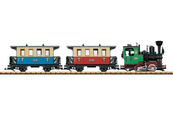 72307 lgb - Passenger Train Starter Set w/Lights, Sound and Smoke