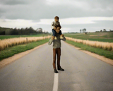 a1254 - Dad with Boy on Shoulders