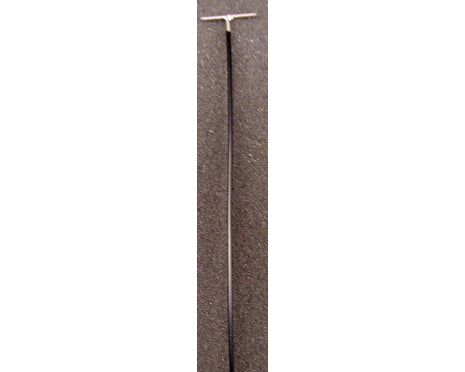 930B - 12 Pieces -16 Gauge Wire with 8 inch Pigtail Soldered to Track Pin / Black