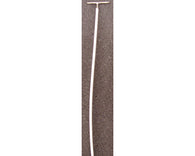 930W-12 - 12 Pieces - 16 Gauge Wire Soldered with 8 inch Pigtail to Track Pin / White