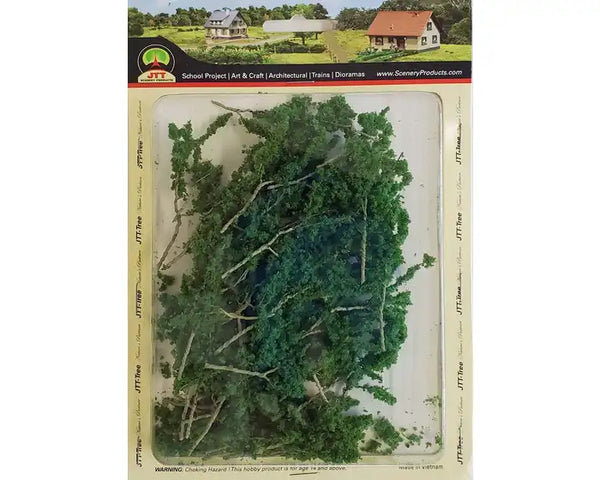 95518 jtt - 1.5" - 3" Wire Foliage Branches Light Green / 60 Pieces