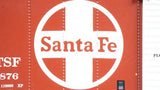 16012 - 40' Boxcar - Santa Fe #139876 - Flour Only