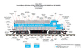 30138410S - Central Maine & Quebec GP38-3 Cab # 3817 ( 3-Rail )