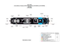 30138409S - Central Maine & Quebec GP38-3 Cab # 3816 ( 3-Rail )