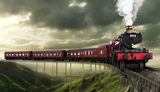 2123140 - HOGWARTS EXPRESS LIONCHIEF® SET W/ BLUETOOTH 5.0 AND DEMENTORS COACH