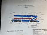 20-22008-1 - Chicago North Western GP-9 Diesel Engine With Proto-Sound 3.0