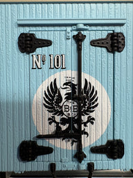 20-94710 - Bergner & Engel 36’ Woodsided Reefer Car  #101