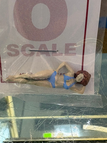 A1457 - Woman in Bikini Lying Down