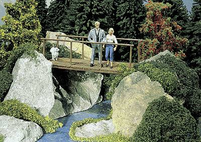 331725 - Pola  Small Wooden Bridge (Pack of 2)