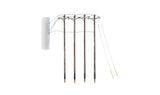 us2280 - Pre-Wired Poles - Single Crossbar - O Scale