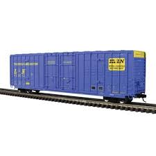 3001449 - O BERWICK 60' HY-CUBE BOX CAR LOUISVILLE & NASHVILLE 420012, 420031 (BLUE) - 3RL