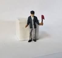a1481 - Brakeman with Flag