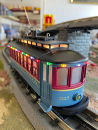 30-5228 - North Pole Bump-n-Go Trolley With LED Lights