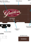 30-78233 - Graeter's Ice Cream Reefer Car #513001