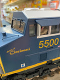 30138188 - CSX (Spirit of Cincinnati) ES44DC Locomotive 5500 Blue/Yellow