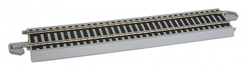 44581 - 9" Straight Nickel Silver Track with Roadbed
