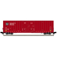 3003087 - O MASTER GUNDERSON 60' HY-CUBE BOX CAR CANADIAN PACIFIC 218002, 218058, 218129, 218261 (RED/WHITE) - 3RL