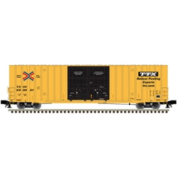 3003090 - O MASTER GUNDERSON 60' HY-CUBE BOX CAR TTX 660001, 660067, 660104, 660241 (YELLOW/BLACK) - 3RL
