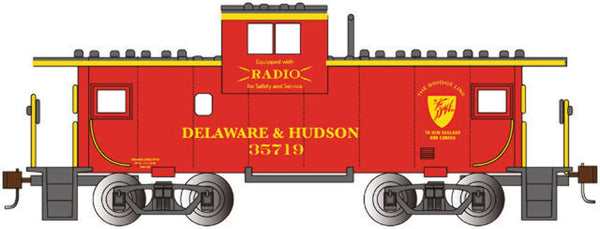 17708 - 36' Wide Vision Caboose, Delaware and Hudson #35719