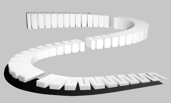 st1411 - 4% Foam Incline Set - 4-Pieces