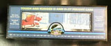 20-80001e - 1999 D. A. P.  RailKing O Gauge Christmas Box Car